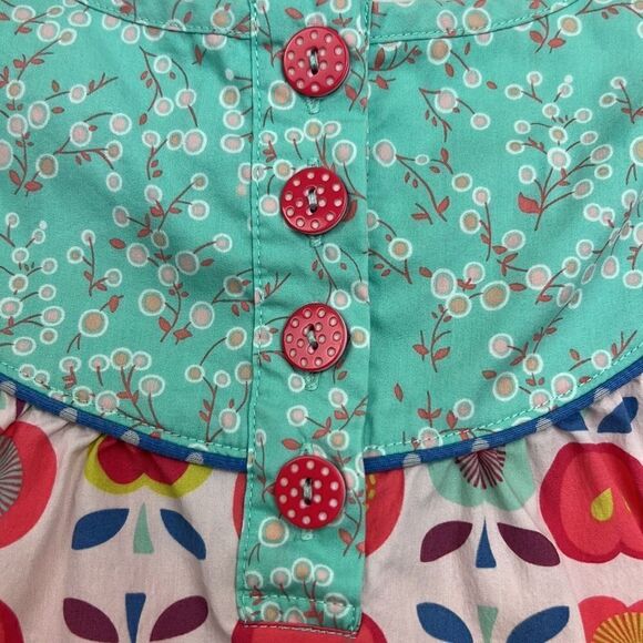 Matilda Jane Apple print tunic and ruffled short bundle EUC size 4 - Picture 7 of 15